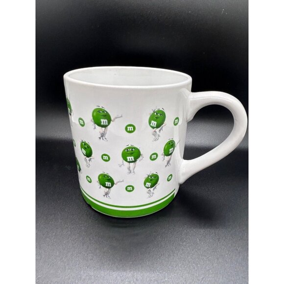 M & M Other - Green M&M Coffee Mug, Ms. Green Coffee Cup Licensed Microwave Dishwasher Safe